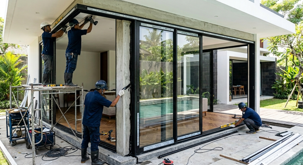 cara memilih pintu UPVC